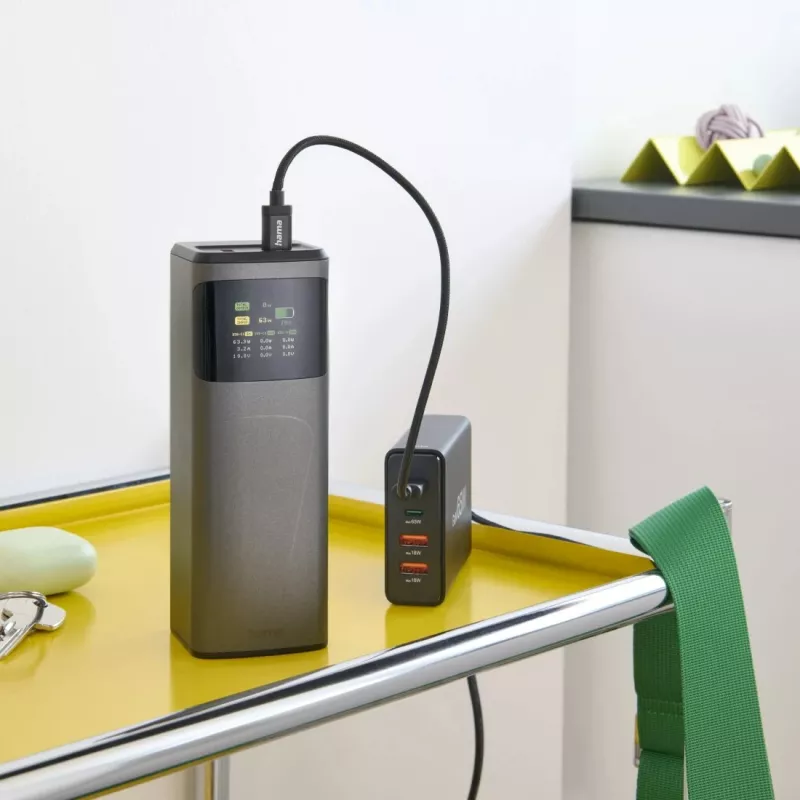 Hama High Power Lithium-Ion (Li-Ion) 24000 mAh Grey