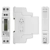 Single-phase electric energy meter QOLTEC 50887 1-phase 230V LCD Slim