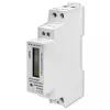 Single-phase electric energy meter QOLTEC 50887 1-phase 230V LCD Slim