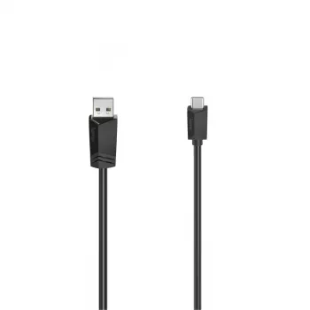 Hama 00200632 USB cable USB 2.0 1.5 m USB C USB A Black
