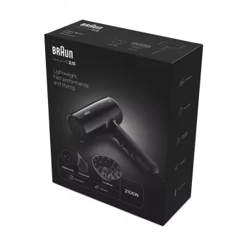 Braun HD2.15 hair dryer 2100 W Black