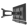 Speaker Mount Hama 00220884 Black TV Bracket 20 kg Capacity