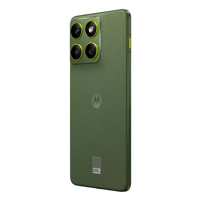 Smartphone Motorola edge 70 — 6.7 inch P-OLED, Snapdragon 7 Gen 4, 12 GB RAM, 512 GB, Dual SIM, 4800 mAh, Green, IP68/IP69