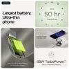 Smartphone Motorola edge 70 — 6.7 inch P-OLED, Snapdragon 7 Gen 4, 12 GB RAM, 512 GB, Dual SIM, 4800 mAh, Green, IP68/IP69