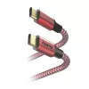 Hama Reflective USB cable USB 2.0 1.5 m USB C Red