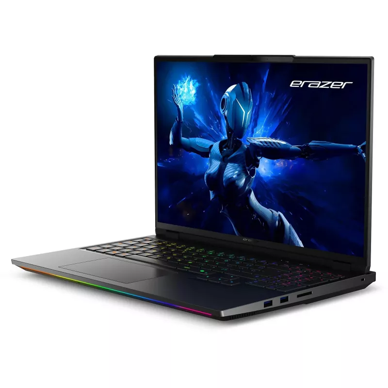 ERAZER Beast 16 X1 Ultimate Intel Core Ultra 9 275HX Laptop 40.6 cm (16 inch) Quad HD+ 32 GB DDR5-SDRAM 2 TB SSD NVIDIA GeForce RTX 5080 Wi-Fi 6E (802.11ax) Windows 11 Home US English Black