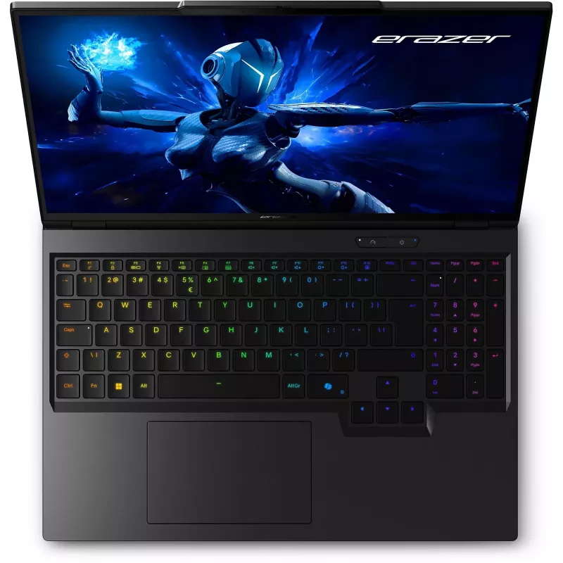 ERAZER Beast 16 X1 Ultimate Intel Core Ultra 9 275HX Laptop 40.6 cm (16 inch) Quad HD+ 32 GB DDR5-SDRAM 2 TB SSD NVIDIA GeForce RTX 5080 Wi-Fi 6E (802.11ax) Windows 11 Home US English Black