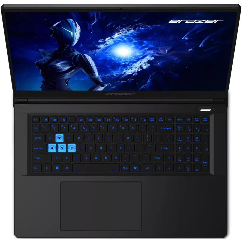 ERAZER Scout 17 E1 MD62758 Intel Core 5 210H Laptop 43.9 cm (17.3 inch) Full HD 16 GB DDR5-SDRAM 1 TB SSD NVIDIA® GeForce RTX™ 5050 Wi-Fi 6E (802.11ax) Windows 11 Home Black