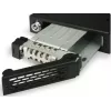 ICY BOX Festplattenwechselrahmen MB991IK-B, 6,40cm (2.5), SAS - SATA, High Quality, schwarz Aluminium-Wechselrahmen für 6,40cm (2.5) Festplatten mit S