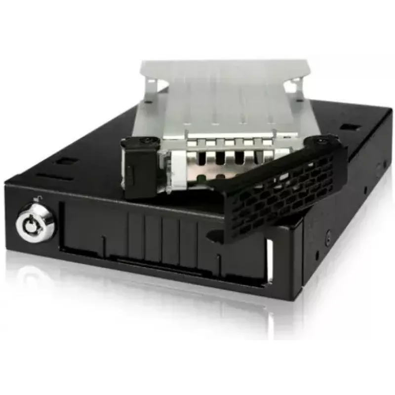 ICY BOX Festplattenwechselrahmen MB991IK-B, 6,40cm (2.5), SAS - SATA, High Quality, schwarz Aluminium-Wechselrahmen für 6,40cm (2.5) Festplatten mit S