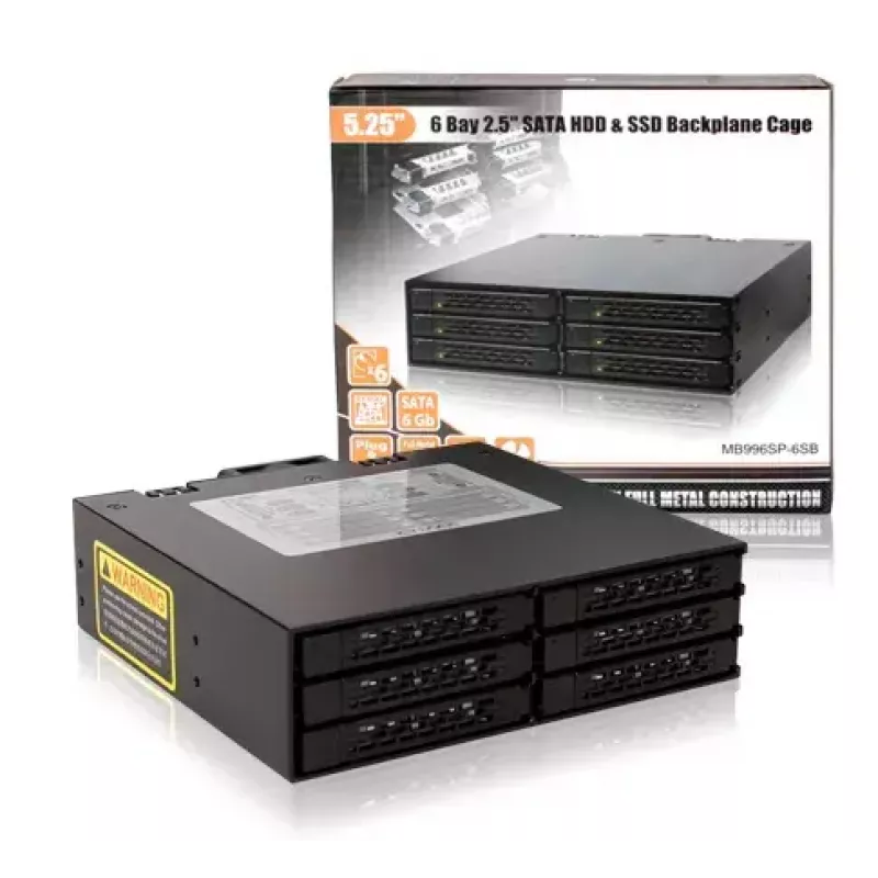 Disk Array Icy Dock MB996SP-6SB Black