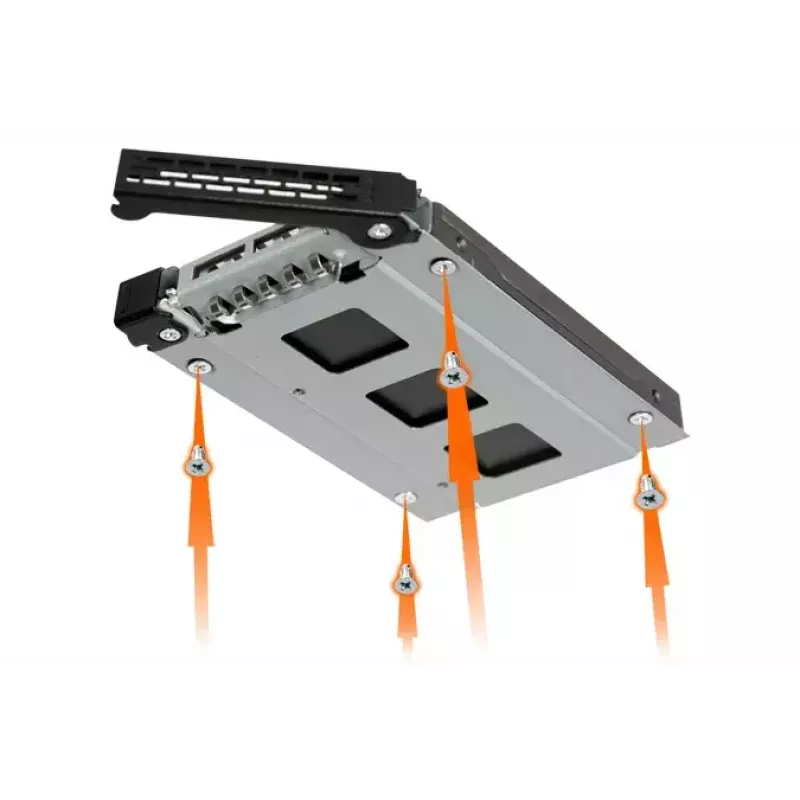 Drive Bay Panel Icy Dock MB992TRAY-B Black Silver