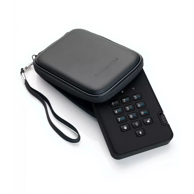 HDD iStorage 2TB USB 3.2 diskAshur2 Black IS-DA2-256-2000-B