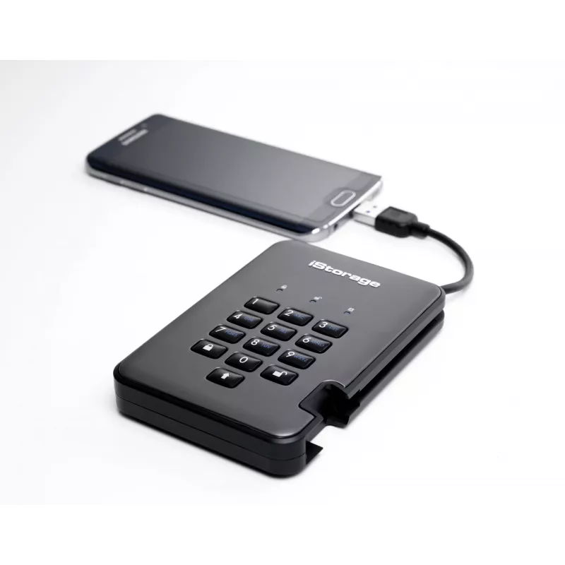 SSD drive iStorage 512GB 2.5 inch USB 3.2 IS-DAP2-256-SSD-512-C-G