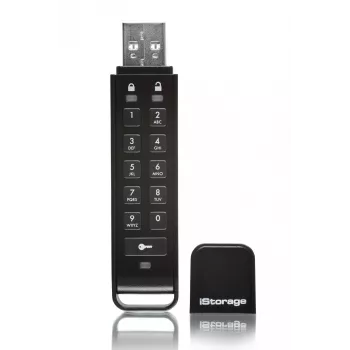 USB Flash Drive iStorage 64GB USB Type-A IS-FL-DAP3-B-64