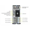 Computer Case Supermicro SuperWorkstation 7049A-T Rack 4U Black