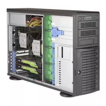 Computer Case Supermicro SuperWorkstation 7049A-T Rack 4U Black