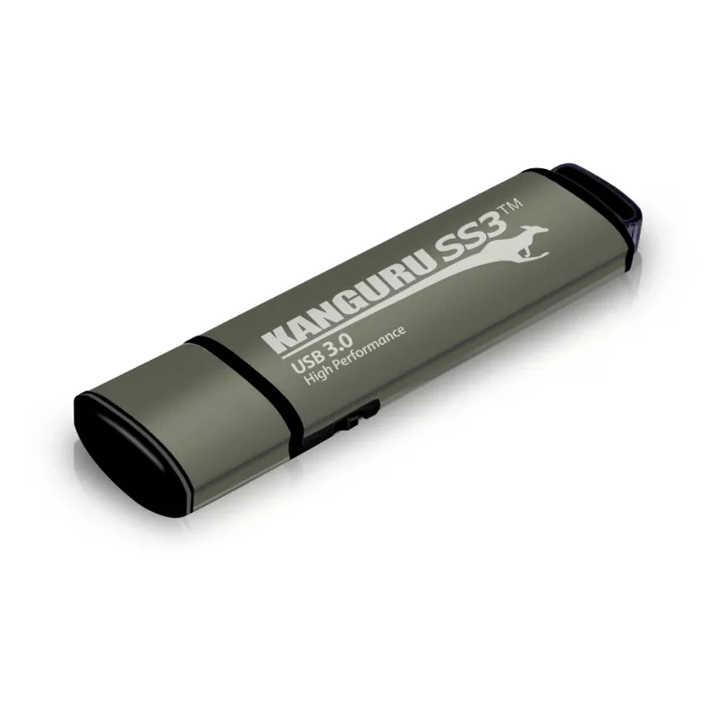 Kanguru SS3™ SuperSpeed USB3.0 512GB |Secure Flash Drive| Physical Write Protect Switch | Windows “Ready Boost” compatible | Simple Driverless Setup | Plug and Play