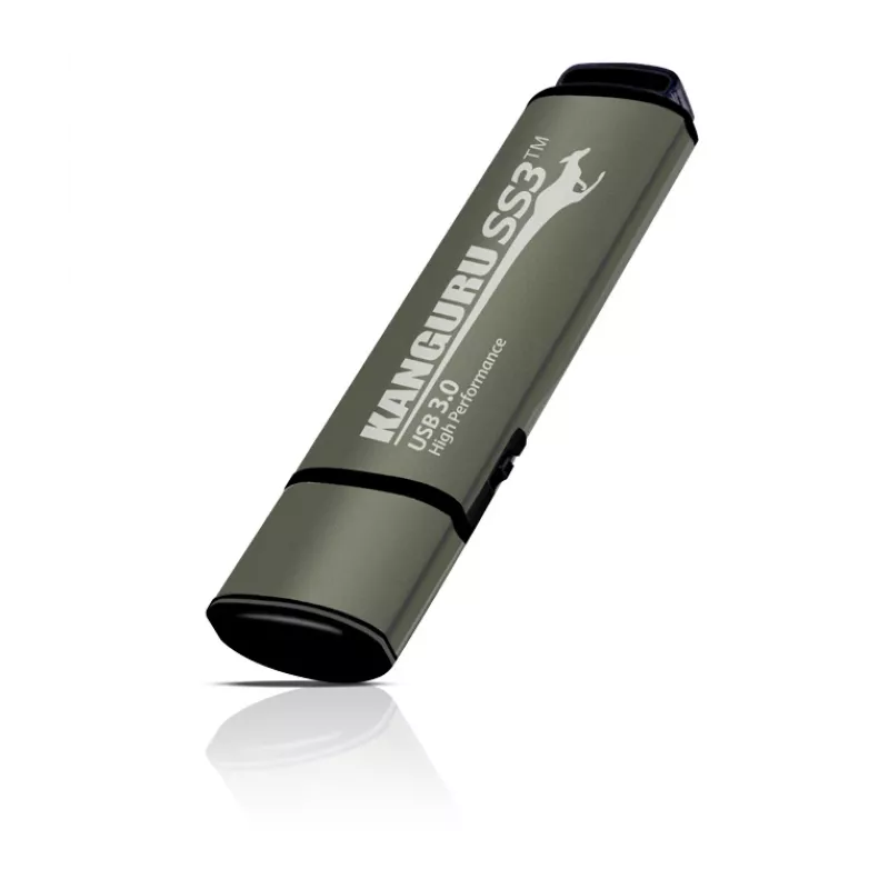 Kanguru SS3™ SuperSpeed USB3.0 512GB |Secure Flash Drive| Physical Write Protect Switch | Windows “Ready Boost” compatible | Simple Driverless Setup | Plug and Play