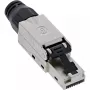 InLine RJ45 plug Cat.8.1 2000MHz, field-installable, shielded, with screw cap