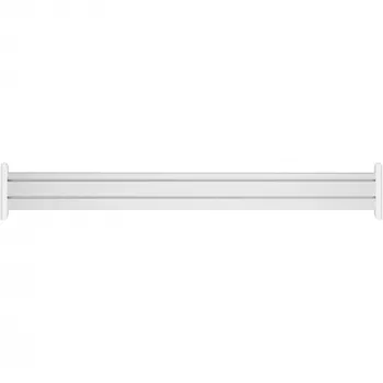 InLine Slatwall Panel Aluminium, for table mounting, 1m