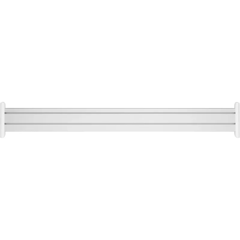 InLine Slatwall Panel Aluminium, for table mounting, 1m