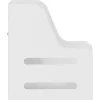 Slatwall file holder InLine 23182C white steel 261x122x291mm