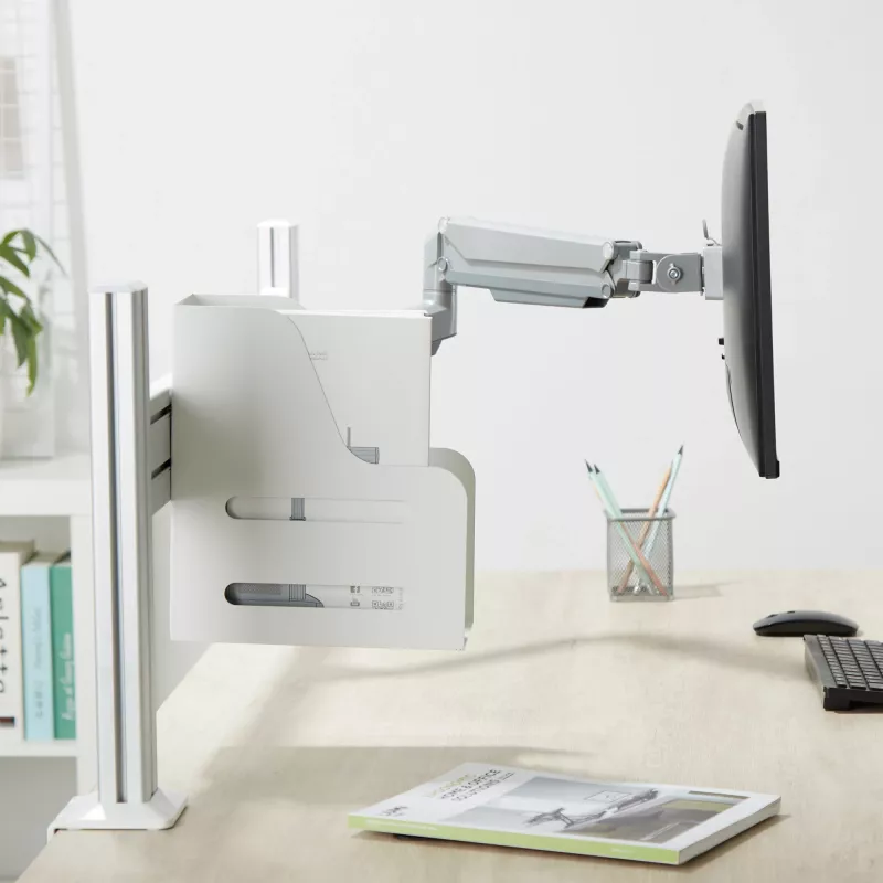 Slatwall file holder InLine 23182C white steel 261x122x291mm
