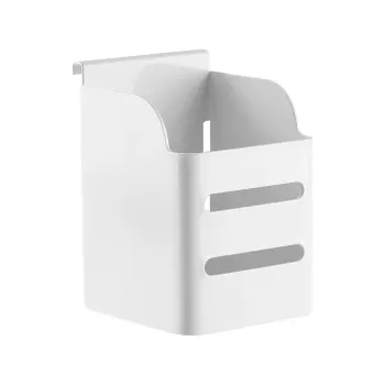 InLine Slatwall pencil box white Steel 1 kg 68x70x100 mm