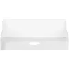 InLine Slatwall Shelf small white 180mm x 120mm x 55mm