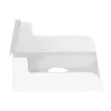 InLine Slatwall Shelf small white 180mm x 120mm x 55mm