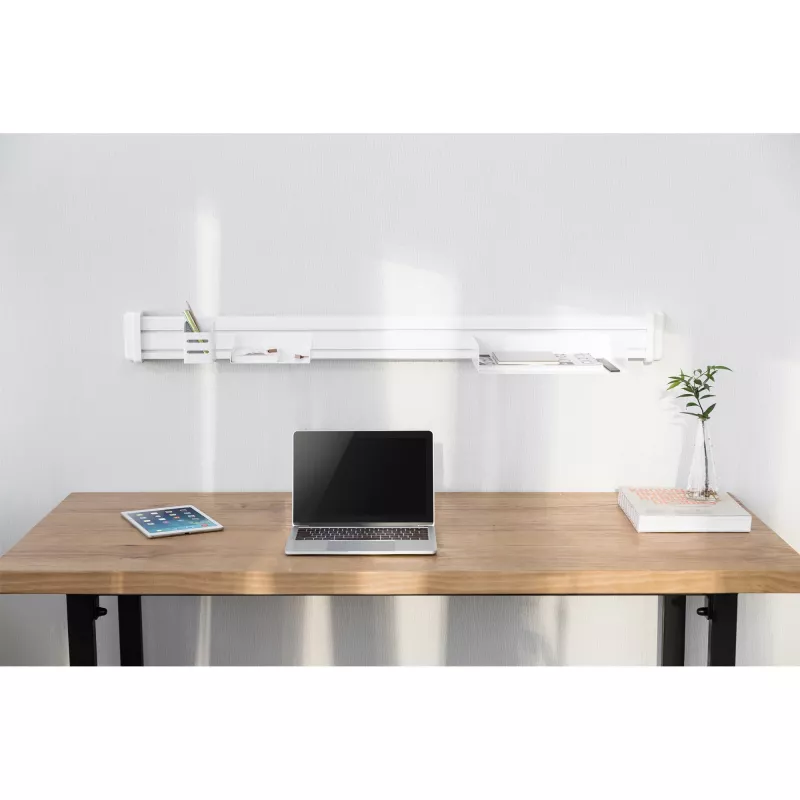 InLine Slatwall Shelf small white 180mm x 120mm x 55mm