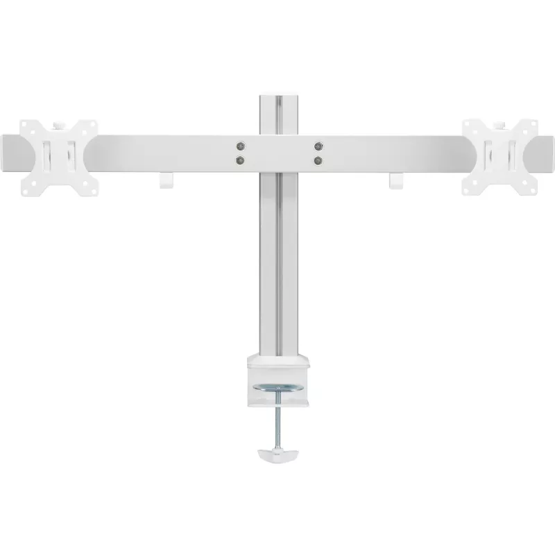 InLine Aluminium monitor desk mount for 2 monitors up to 32 inch, 8kg