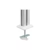 InLine Aluminium monitor desk mount for 2 monitors up to 32 inch, 8kg