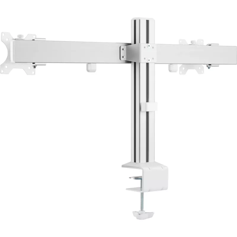 InLine Aluminium monitor desk mount for 2 monitors up to 32 inch, 8kg