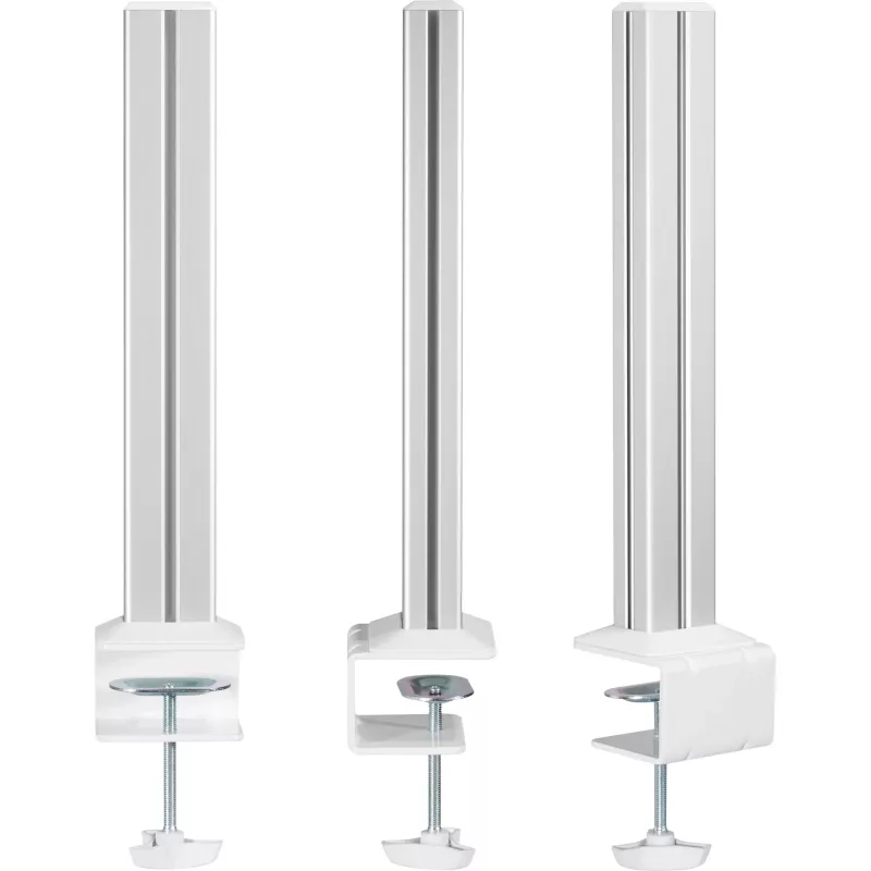 Column InLine 23181B Aluminium White 43mm Height Set of 2