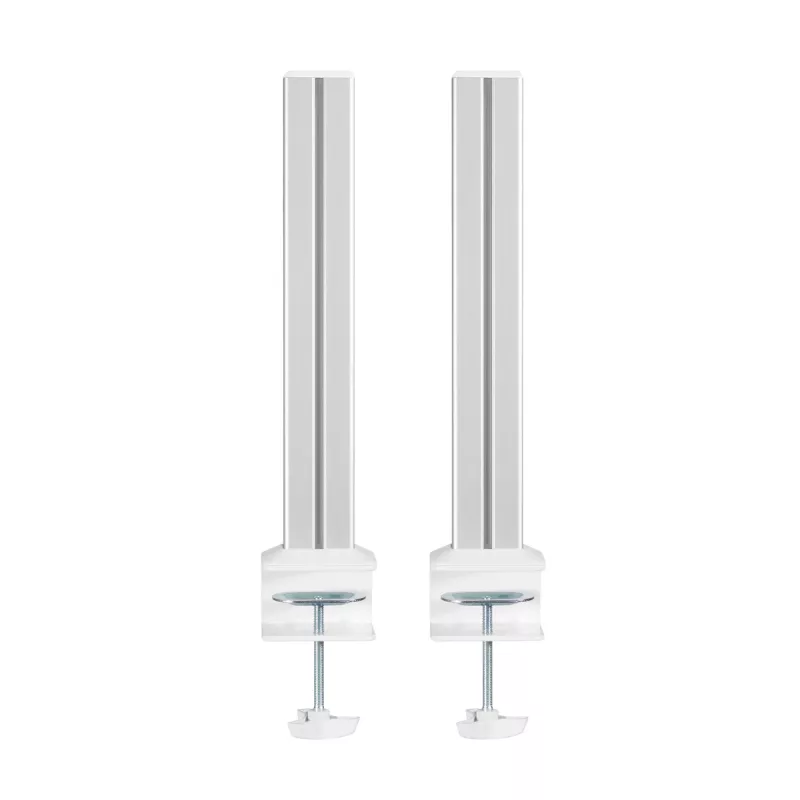 Column InLine 23181B Aluminium White 43mm Height Set of 2