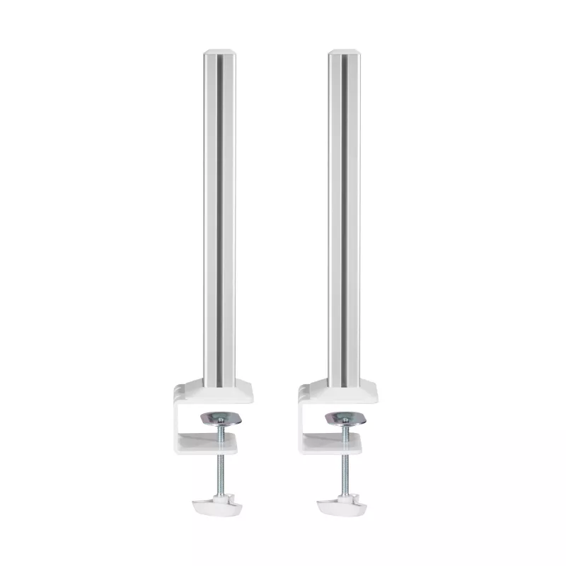 Column InLine 23181B Aluminium White 43mm Height Set of 2