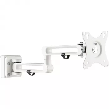 InLine Slatwall monitor bracket long white 8 kg 17 inch