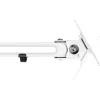 InLine Slatwall monitor bracket long white 8 kg 17 inch