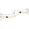 InLine Slatwall monitor bracket long white 8 kg 17 inch