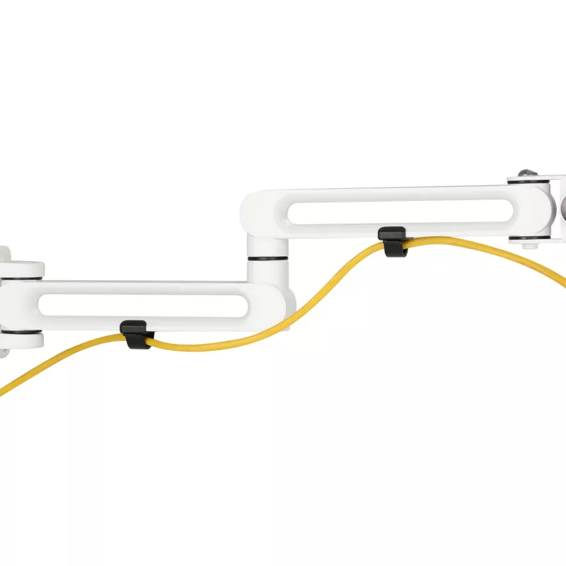 InLine Slatwall monitor bracket long white 8 kg 17 inch
