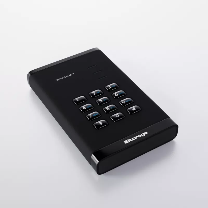 HDD iStorage 1TB USB 3.2 Gen 1 diskAshur3 Black