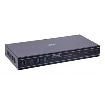 InLine 57885G KVM switch Rack mounting Black