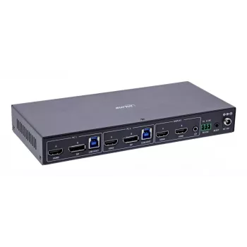InLine 57885G KVM switch Rack mounting Black