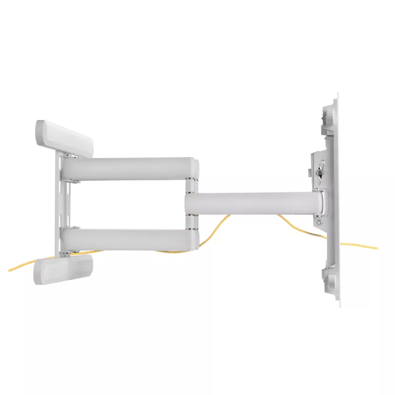 InLine Premium Aluminium Wall Mount for Flat TV 37-80 inch White 70 kg
