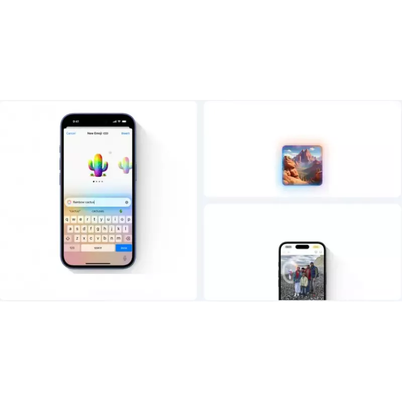 Smartphone Apple iPhone 16 — 6.1 inch (15.5 cm), A18, 128 GB, Dual SIM, 48 MP dual rear, Teal