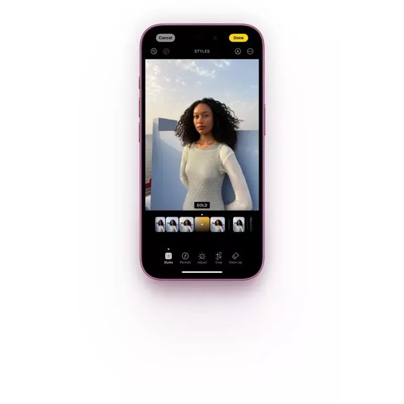 Smartphone Apple iPhone 16 — 6.1 inch (15.5 cm), A18, 128 GB, Dual SIM, 48 MP dual rear, Teal