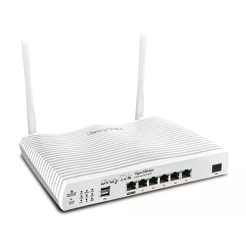 Tabletop router DrayTek Vigor 2866AX Dual-band Wi-Fi 6