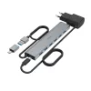 Hama 00200137 interface hub USB 3.2 Gen 1 (3.1 Gen 1) Type-A + Type-C 5000 Mbit/s Anthracite